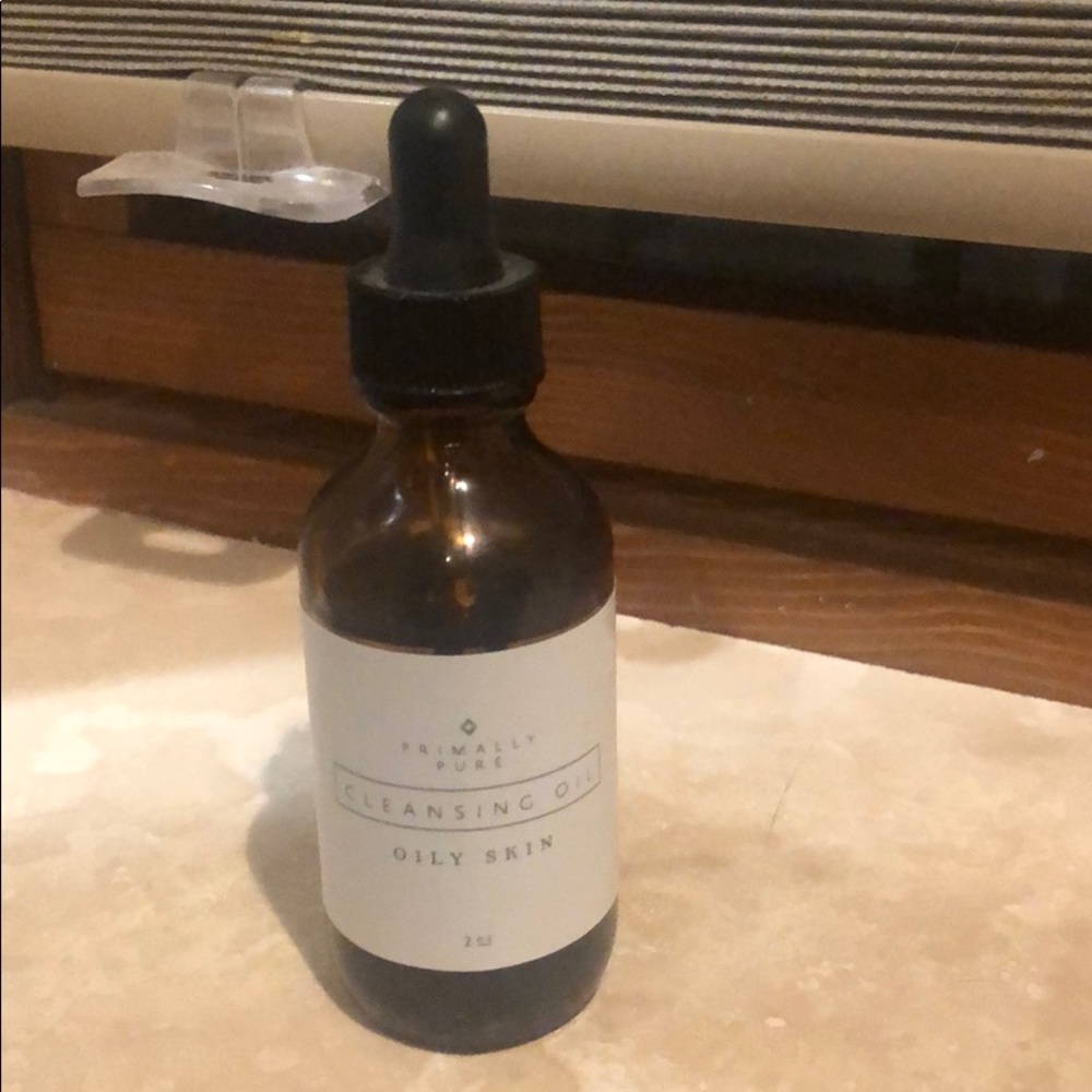 Cleansing oil for face for “oily skin”